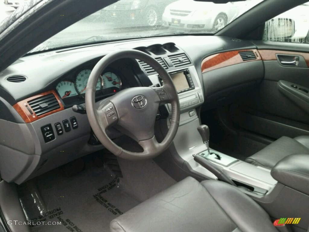 2006 Solara SLE V6 Convertible - Black / Dark Stone photo #19