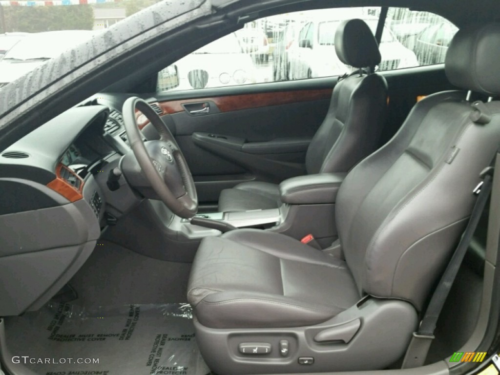 2006 Solara SLE V6 Convertible - Black / Dark Stone photo #20