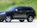 2011 Brilliant Black Crystal Pearl Jeep Grand Cherokee Overland 4x4  photo #3