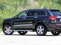 2011 Brilliant Black Crystal Pearl Jeep Grand Cherokee Overland 4x4  photo #10