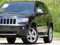 2011 Brilliant Black Crystal Pearl Jeep Grand Cherokee Overland 4x4  photo #14