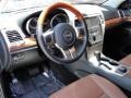2011 Brilliant Black Crystal Pearl Jeep Grand Cherokee Overland 4x4  photo #25