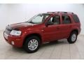 Vivid Red Metallic 2007 Mercury Mariner Luxury 4WD Exterior