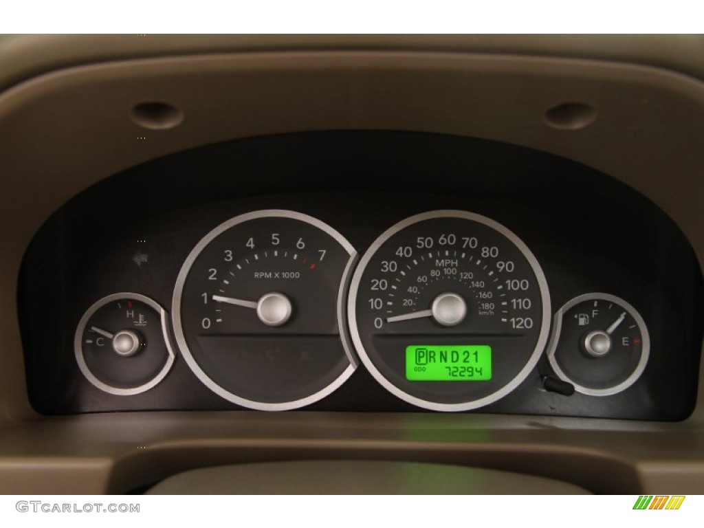 2007 Mercury Mariner Luxury 4WD Gauges Photos