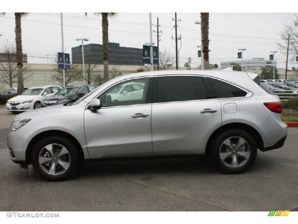 2015 MDX SH-AWD - Silver Moon / Ebony photo #4