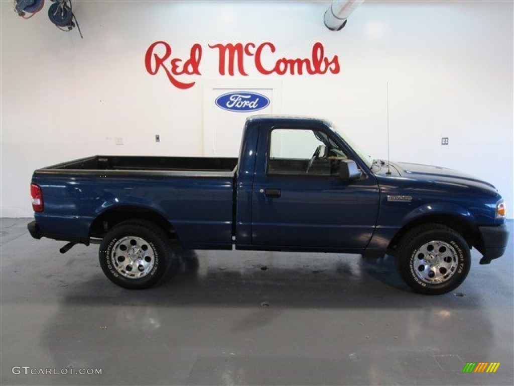 2011 Ranger XL Regular Cab - Vista Blue Metallic / Medium Dark Flint photo #7