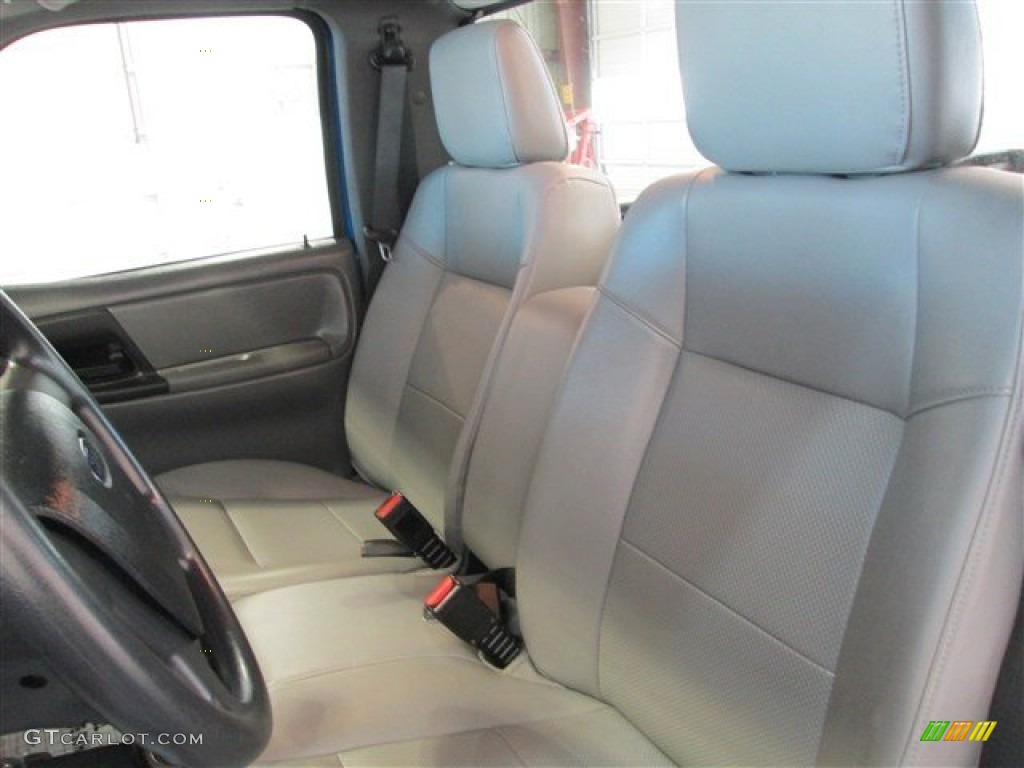 2011 Ranger XL Regular Cab - Vista Blue Metallic / Medium Dark Flint photo #8