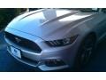 2015 Ingot Silver Metallic Ford Mustang V6 Coupe  photo #2