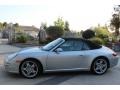 Arctic Silver Metallic - 911 Carrera S Cabriolet Photo No. 6