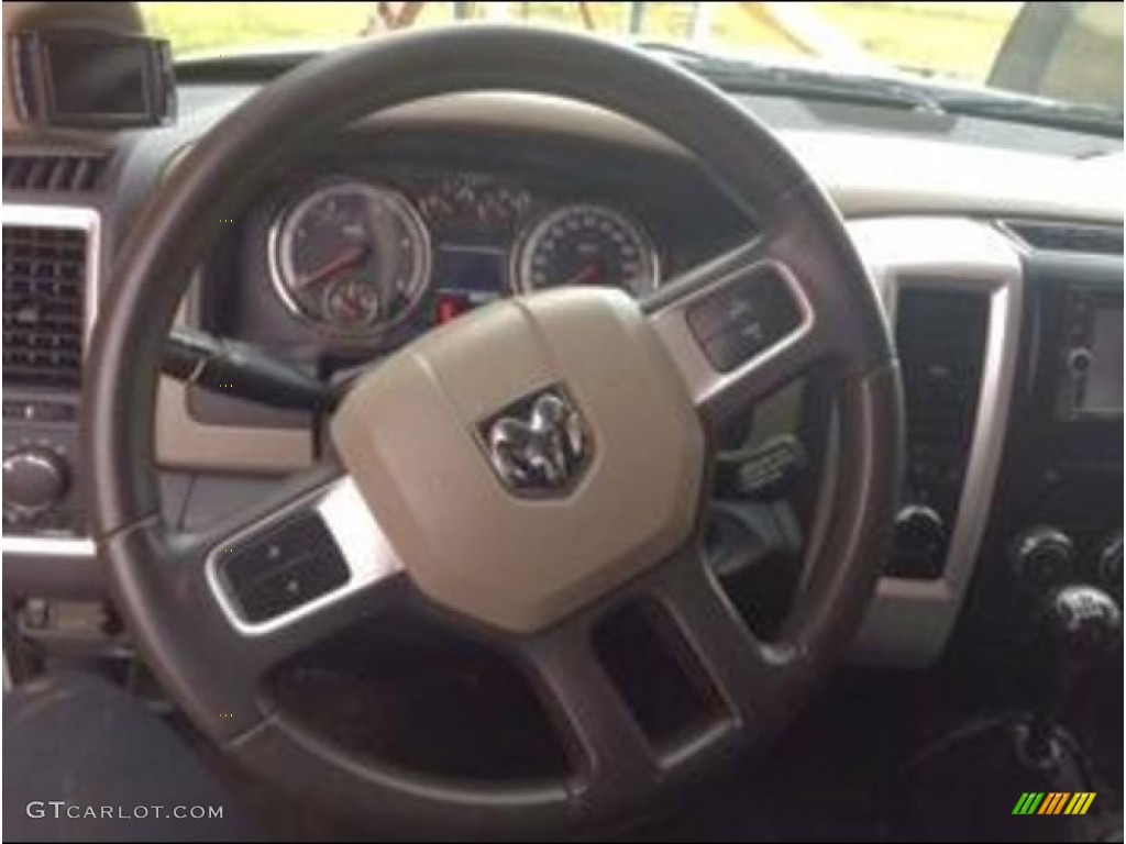2011 Ram 3500 HD SLT Crew Cab 4x4 Dually - Bright Silver Metallic / Dark Slate Gray/Medium Graystone photo #2