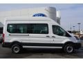 Oxford White 2015 Ford Transit Van 250 HR Long Exterior