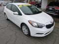 Snow White Pearl 2014 Kia Forte LX Exterior