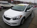 2014 Snow White Pearl Kia Forte LX  photo #4