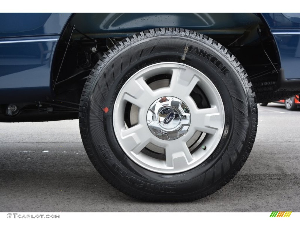 2014 F150 XLT SuperCab - Blue Jeans / Steel Grey photo #11