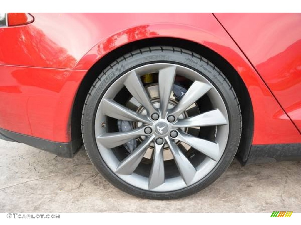 2013 Tesla Model S P85 Performance Wheel Photo #99221272