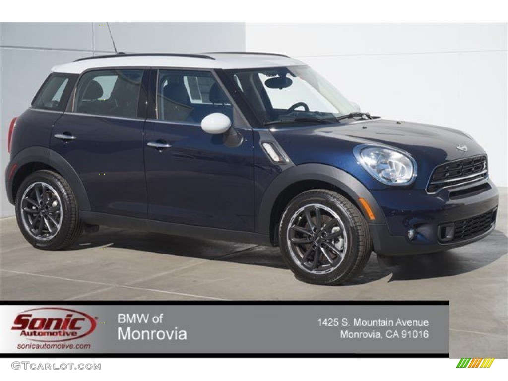 2015 Countryman Cooper S - Cosmic Blue Metallic / Carbon Black photo #1