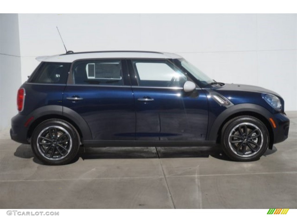 Cosmic Blue Metallic 2015 Mini Countryman Cooper S Exterior Photo #99221329