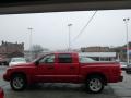 2007 Flame Red Dodge Dakota SLT Quad Cab 4x4  photo #5