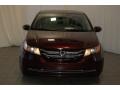 2015 Dark Cherry Pearl Honda Odyssey LX  photo #3