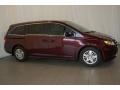 2015 Dark Cherry Pearl Honda Odyssey LX  photo #5