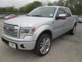 2014 Ingot Silver Ford F150 Limited SuperCrew 4x4  photo #4