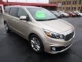 2015 New Beige Kia Sedona Limited  photo #2