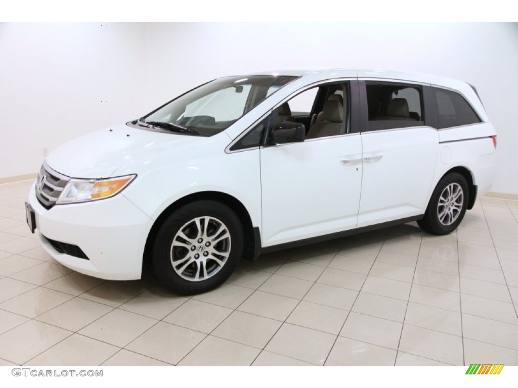 Taffeta White 2012 Honda Odyssey EX Exterior Photo #99225098