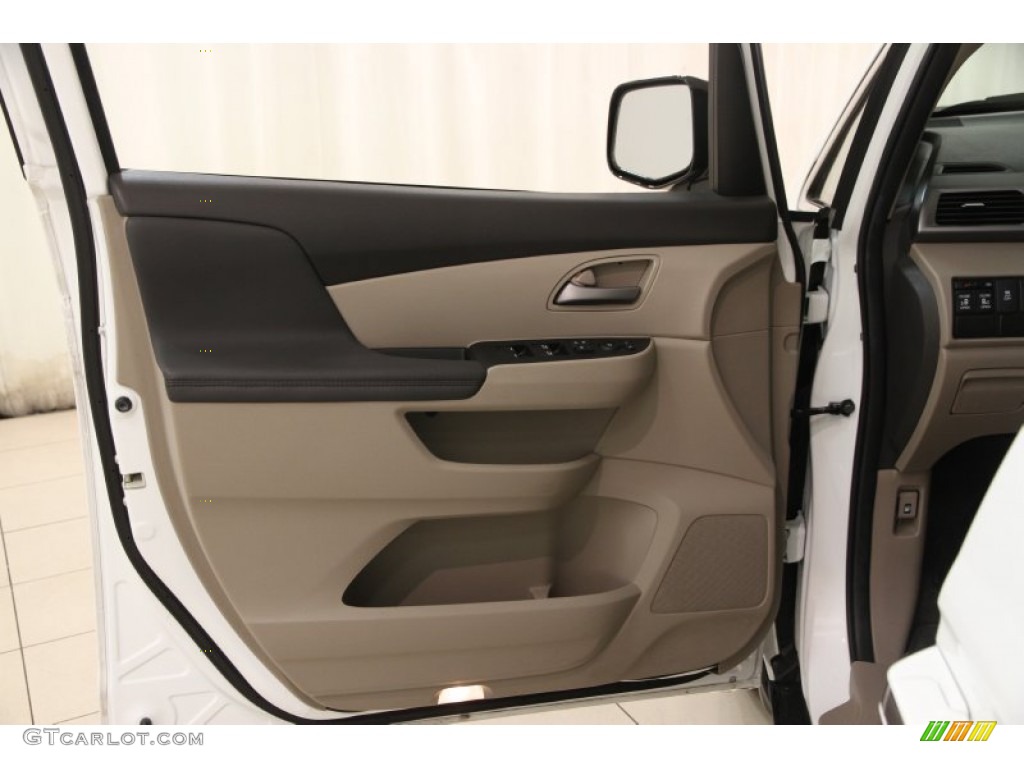 2012 Honda Odyssey EX Gray Door Panel Photo #99225122