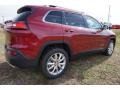 2015 Deep Cherry Red Crystal Pearl Jeep Cherokee Limited  photo #3