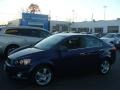 2014 Blue Topaz Metallic Chevrolet Sonic LTZ Sedan  photo #1