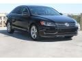 Black 2012 Volkswagen Passat 2.5L SE Exterior