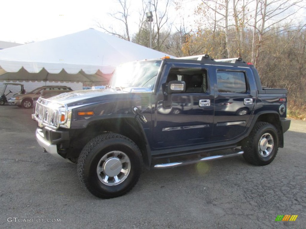 2008 H2 SUT - All-Terrain Blue / Ebony Black photo #1
