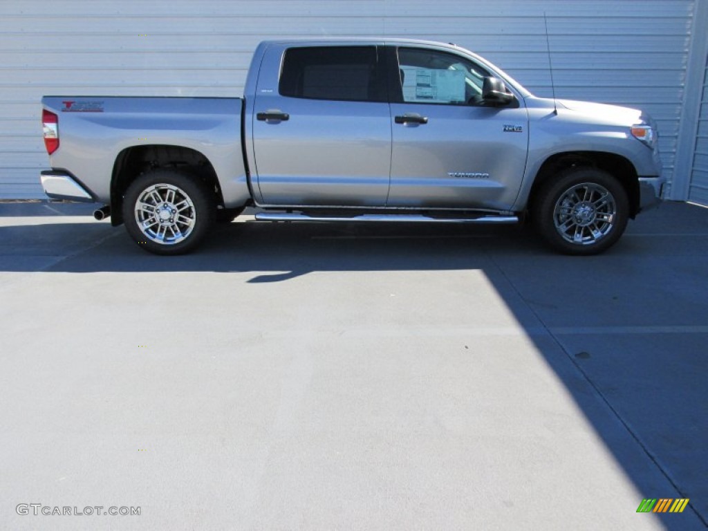 2015 Tundra SR5 CrewMax - Silver Sky Metallic / Black photo #3