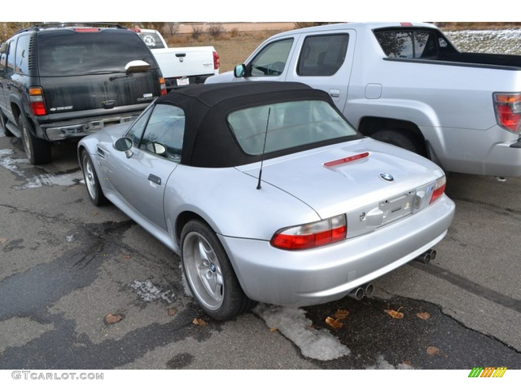2000 M Roadster - Titanium Silver Metallic / Black photo #3
