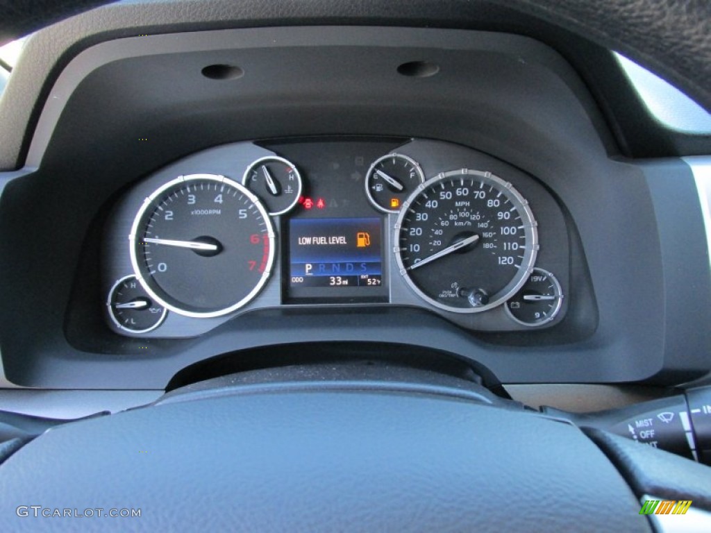 2015 Toyota Tundra SR5 CrewMax Gauges Photo #99232937