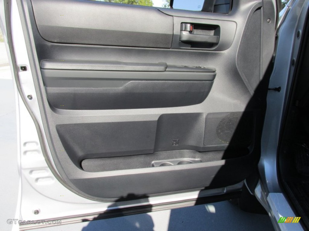 2015 Toyota Tundra SR Double Cab Graphite Door Panel Photo #99233348