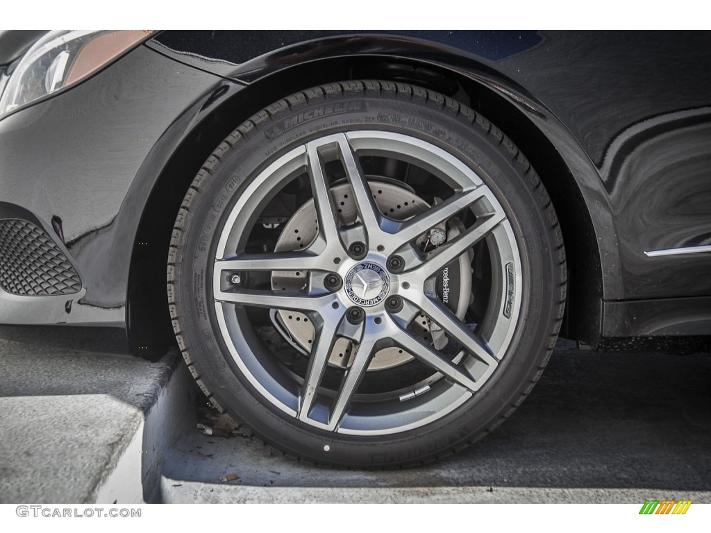 2015 E 400 Coupe - Black / Red/Black photo #10