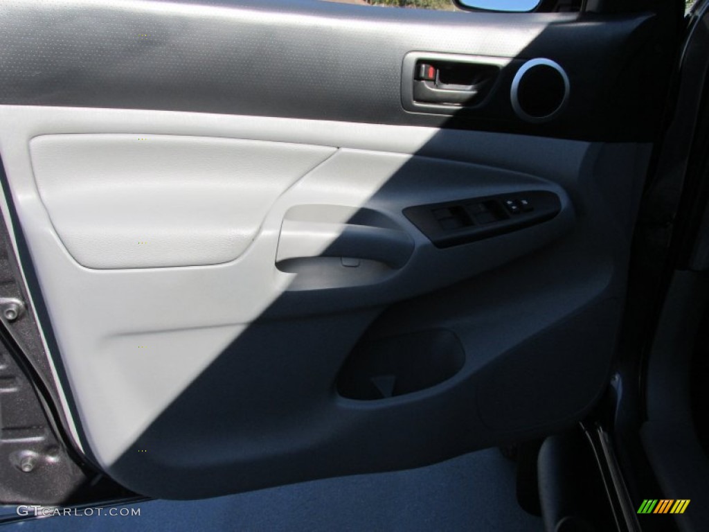 2015 Tacoma TSS PreRunner Double Cab - Magnetic Gray Metallic / Graphite photo #22