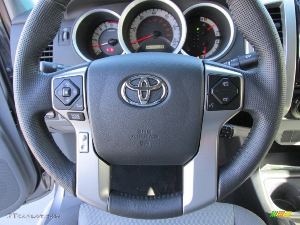 2015 Toyota Tacoma TSS PreRunner Double Cab Steering Wheel Photos
