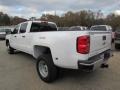 2015 Summit White Chevrolet Silverado 3500HD WT Crew Cab Dual Rear Wheel 4x4  photo #3