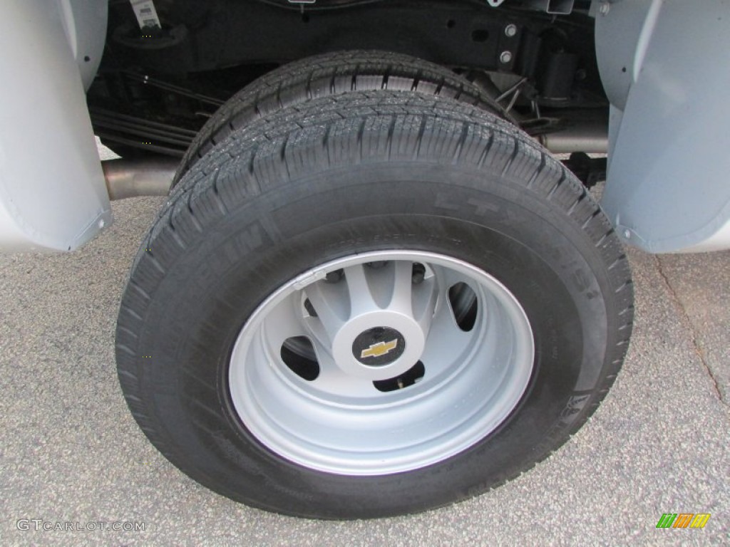 2015 Chevrolet Silverado 3500HD WT Crew Cab Dual Rear Wheel 4x4 Wheel Photo #99236570