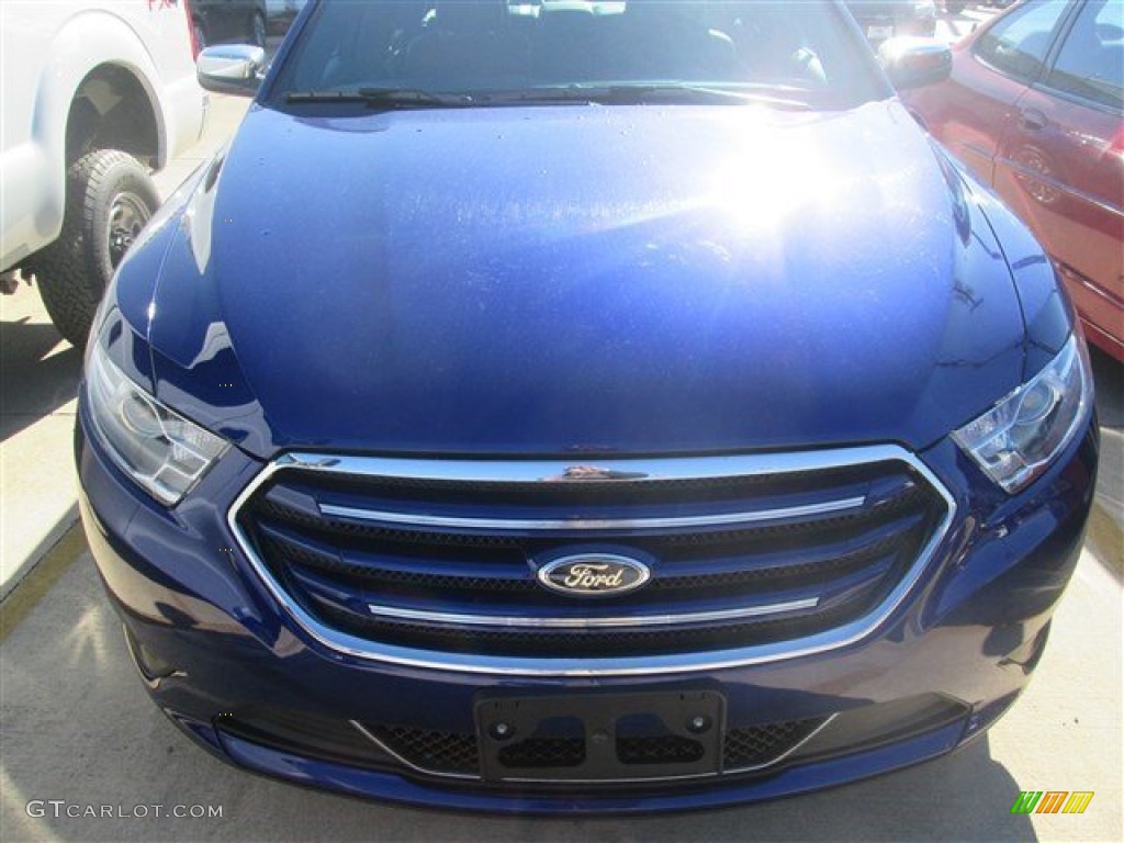 2015 Taurus Limited - Deep Impact Blue Metallic / Charcoal Black photo #3