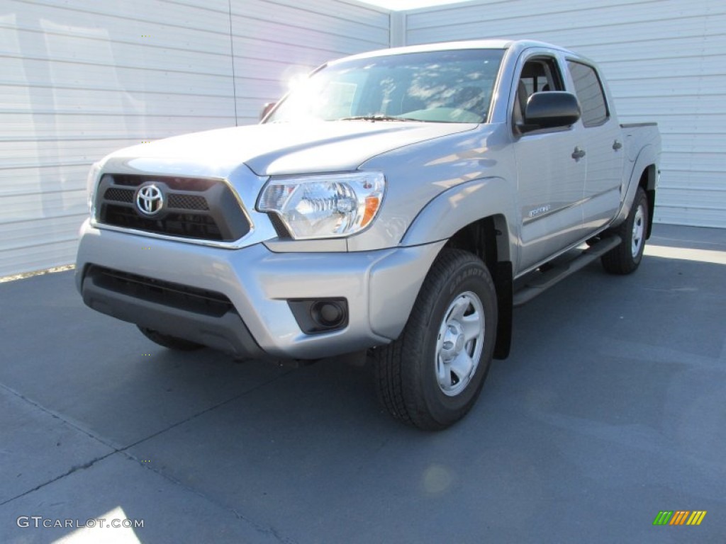 2015 Tacoma Double Cab - Silver Sky Metallic / Graphite photo #7
