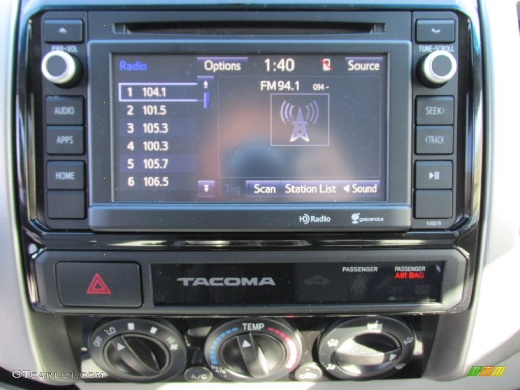 2015 Tacoma Double Cab - Silver Sky Metallic / Graphite photo #28