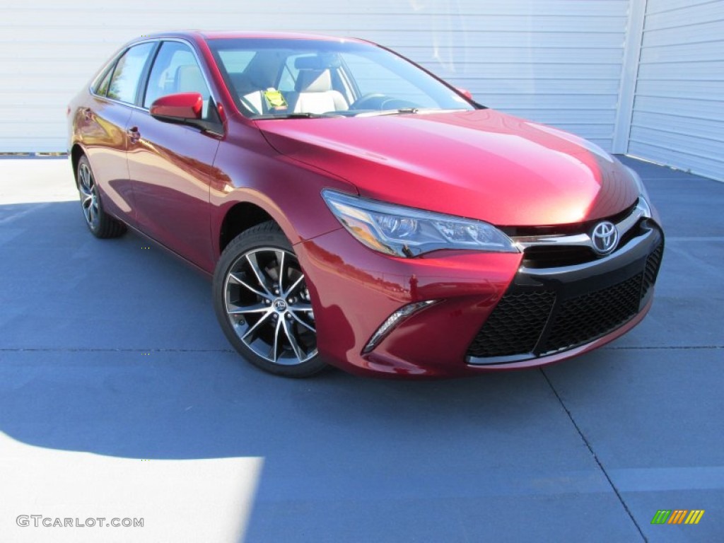 Ruby Flare Pearl 2015 Toyota Camry XSE V6 Exterior Photo #99237806