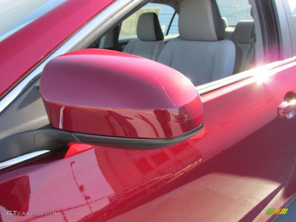2015 Camry XSE V6 - Ruby Flare Pearl / Ash photo #12