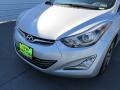 2015 Shimmering Air Silver Hyundai Elantra Limited Sedan  photo #10