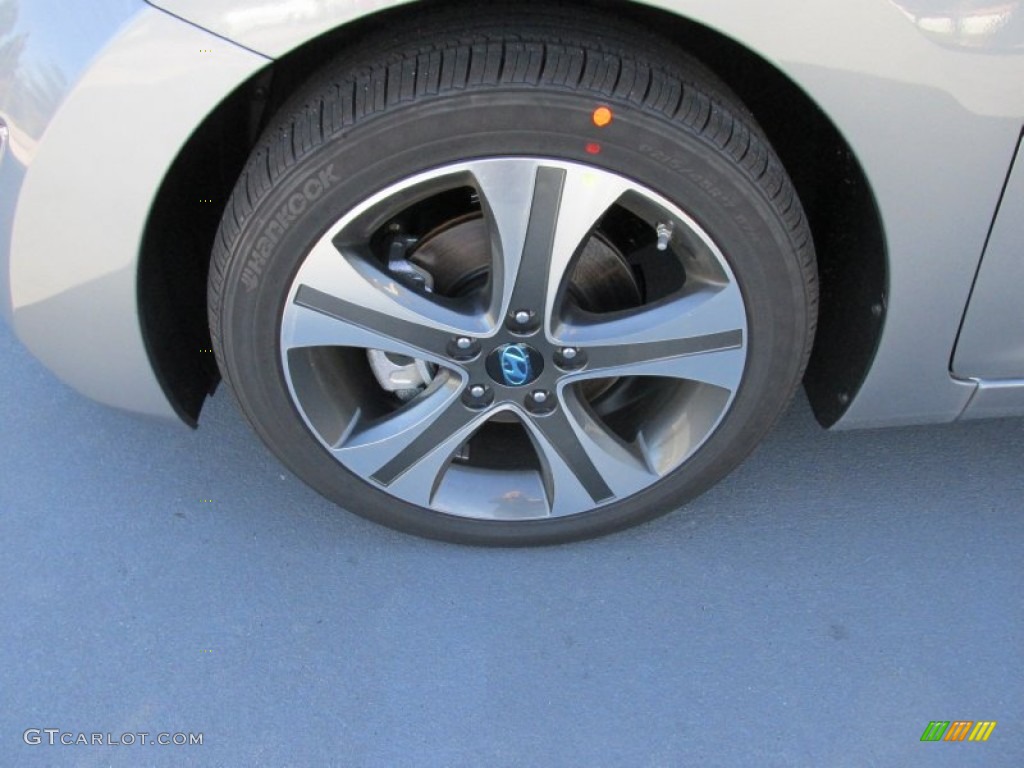 2015 Elantra Sport Sedan - Titanium Gray Metallic / Gray photo #11
