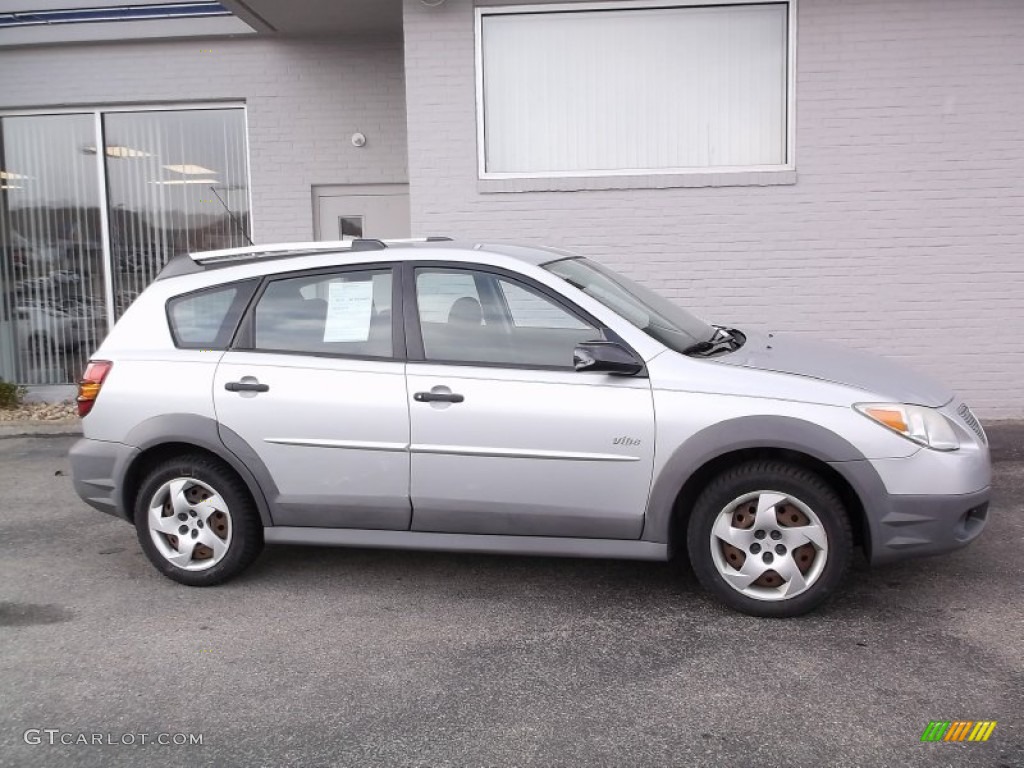 Platinum Silver 2006 Pontiac Vibe Standard Vibe Model Exterior Photo #99239732
