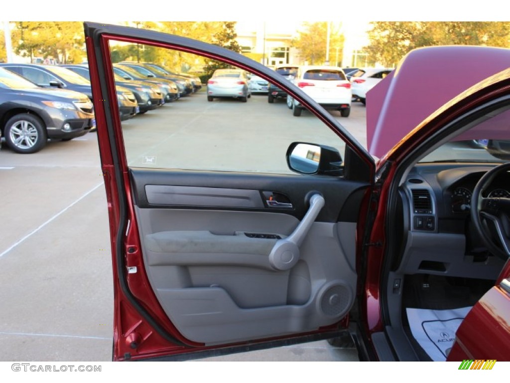2007 CR-V EX - Tango Red Pearl / Gray photo #9